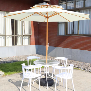 Luxurious garden sunshade umbrella